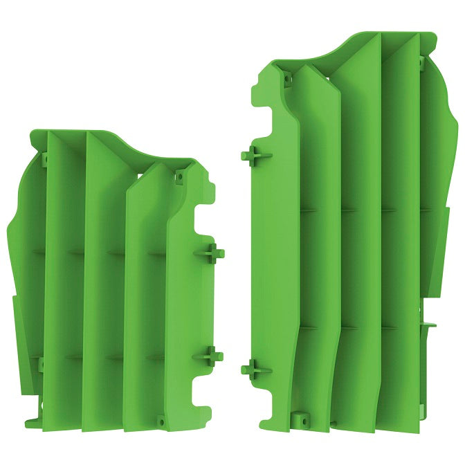 GRIGLIE RADIATORI POLISPORT PER KAWASAKI KX 250 F 2021-2024 / VERDE05