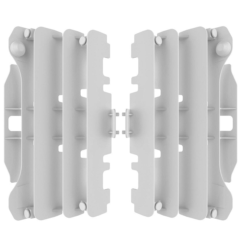 GRIGLIE RADIATORI POLISPORT PER YAMAHA YZ 450 F 2007-2009 / BIANCO