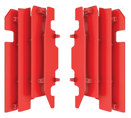 GRIGLIE RADIATORI POLISPORT PER HONDA CRF 450 R 2003-2004 / ROSSO CR04