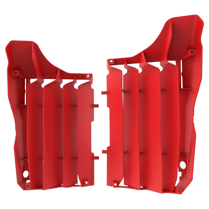 GRIGLIE RADIATORI POLISPORT PER HONDA CRF 250 R 2018-2019 / ROSSO CR04