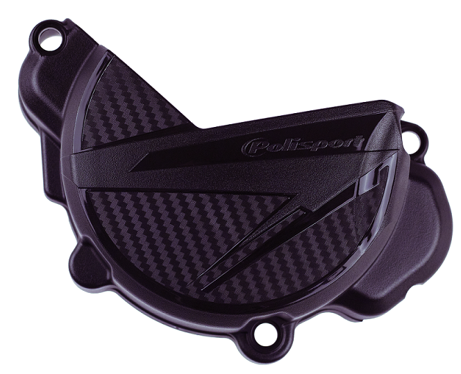 Protezione coperchio generatore POLISPORT Nero KTM 250 EXC F 2009 2011