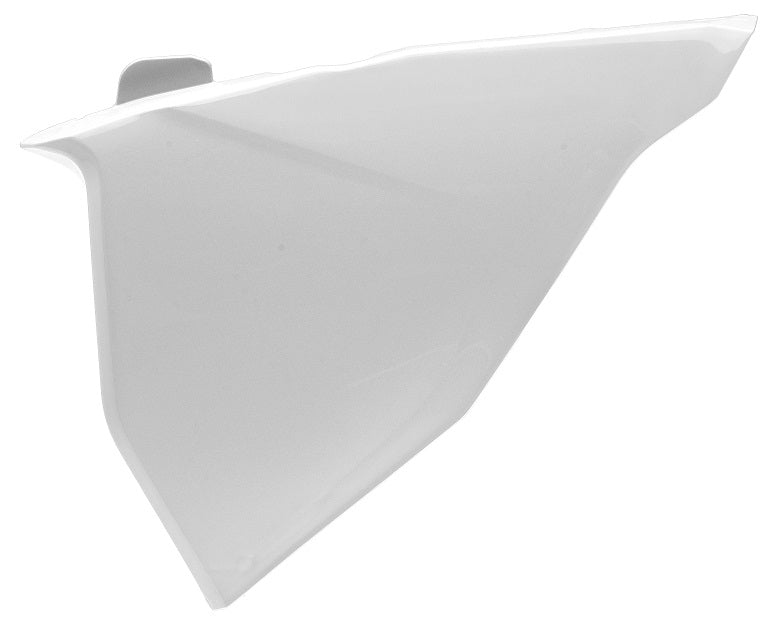 COPERCHIO LATERALE CASSA FILTRO POLISPORT PER GAS GAS EC 350 F 2021-2023 / BIANCO