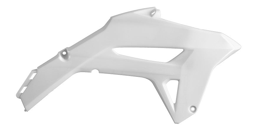 CONVOGLIATORI RADIATORE POLISPORT PER HONDA CRF 450 R 2021-2024 / BIANCO
