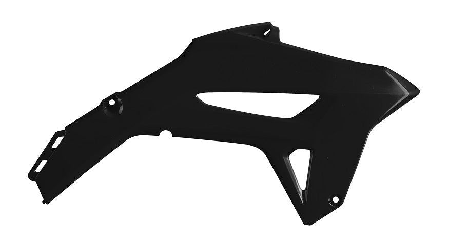 CONVOGLIATORI RADIATORE POLISPORT PER HONDA CRF 450 R 2021-2024 / NERO