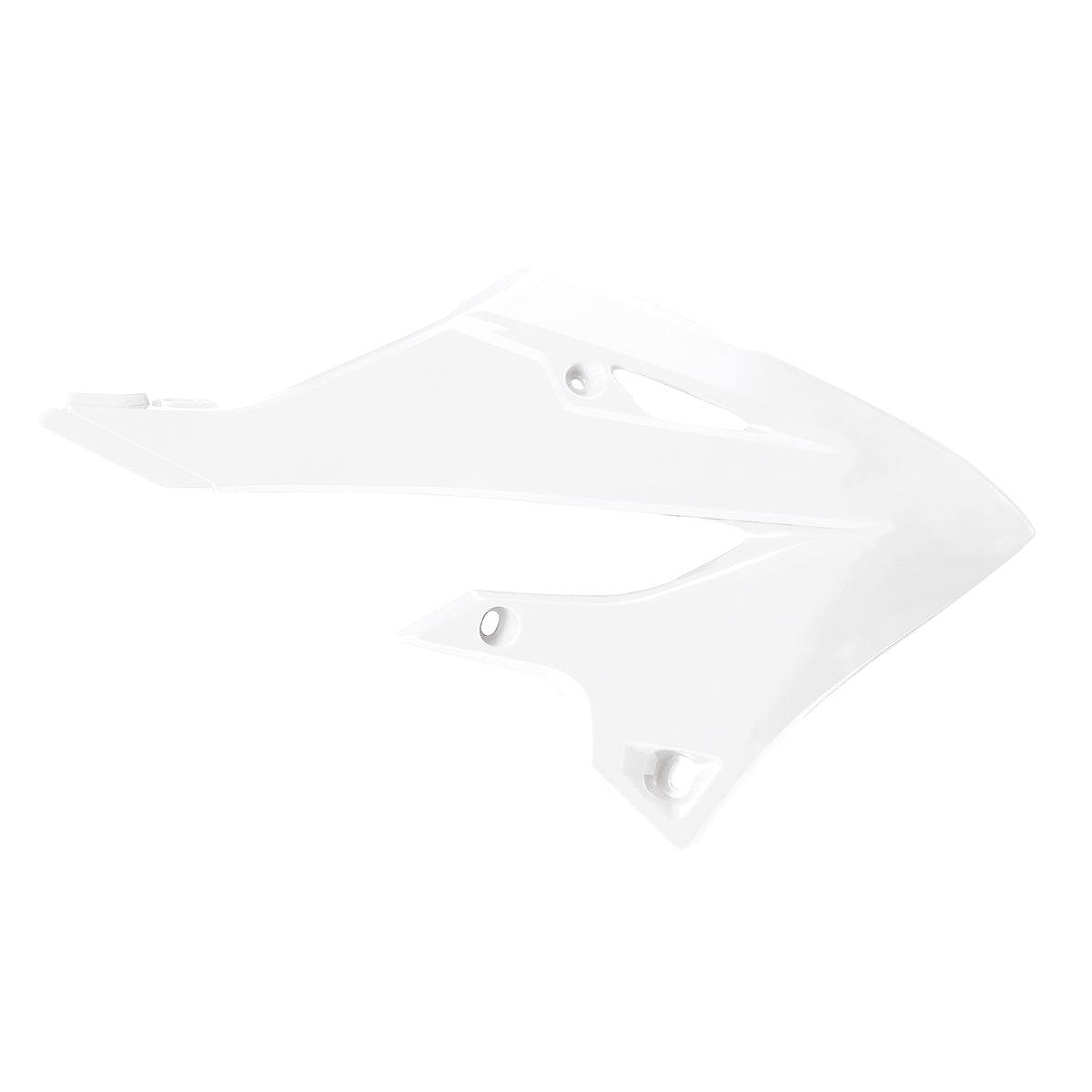 CONVOGLIATORI RADIATORE POLISPORT PER YAMAHA YZ 125 2022-2026 / BIANCO