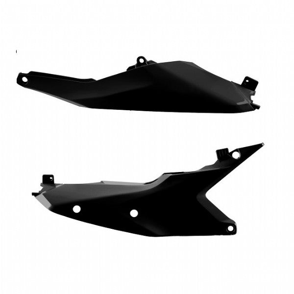 PORTANUMERI LATERALI POLISPORT PER KTM SX 125 2023-2026 / NERO