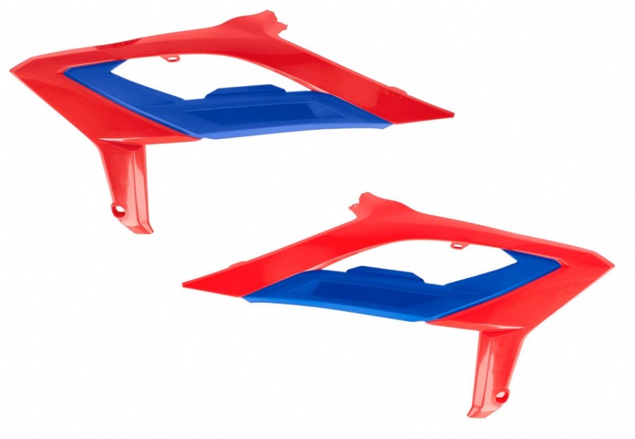 CONVOGLIATORI RADIATORE POLISPORT PER BETA RR 390 2023-2024 / ROSSO/BLU