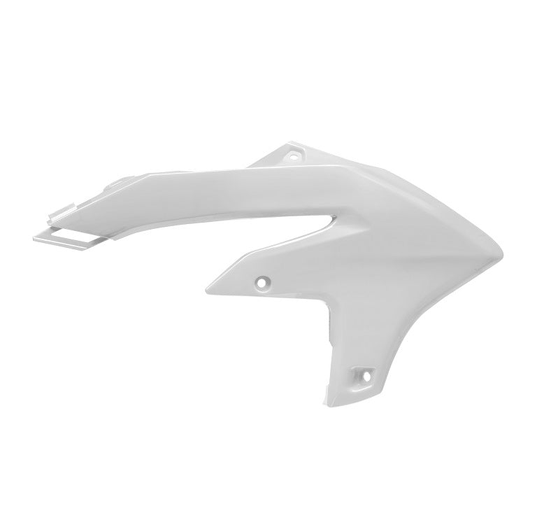 CONVOGLIATORI RADIATORE POLISPORT PER YAMAHA WR 450 F 2024-2026 / BIANCO