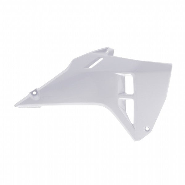 CONVOGLIATORI RADIATORE POLISPORT PER HONDA CRF 450 R 2025-2026 / BIANCO