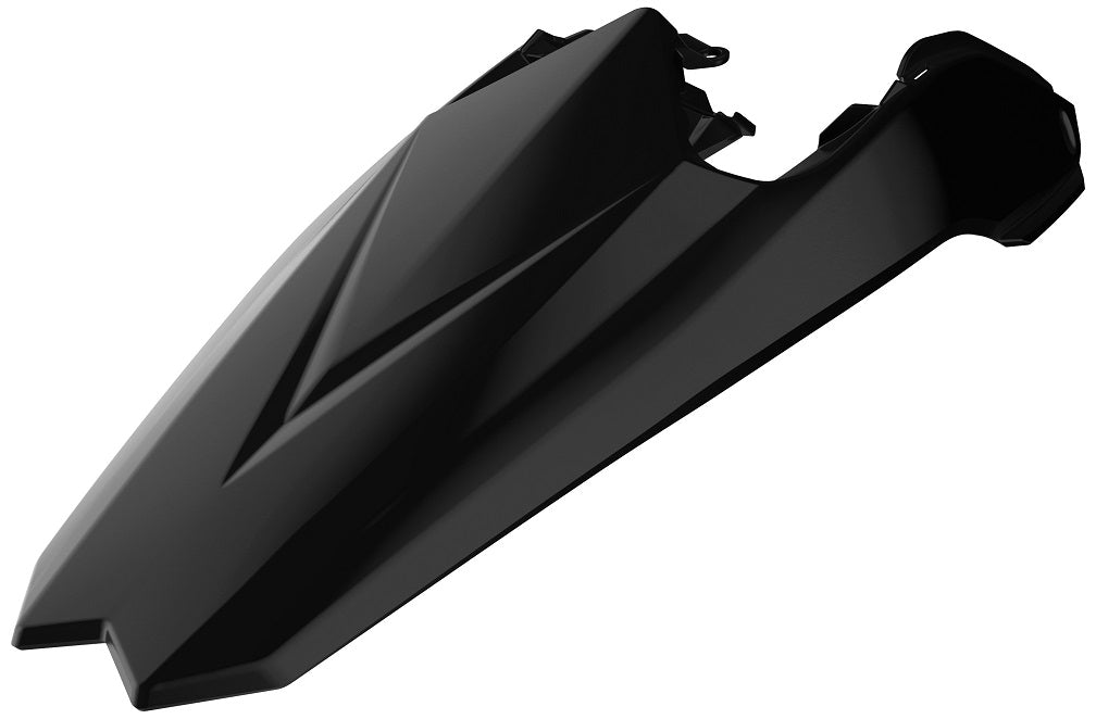 PARAFANGO POSTERIORE CON PORTANUMERI LATERALI POLISPORT PER BETA XTRAINER 250 2018-2022 / NERO