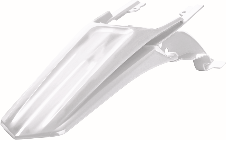 PARAFANGO POSTERIORE POLISPORT PER SHERCO 450 SEF-R 2017-2024 / BIANCO