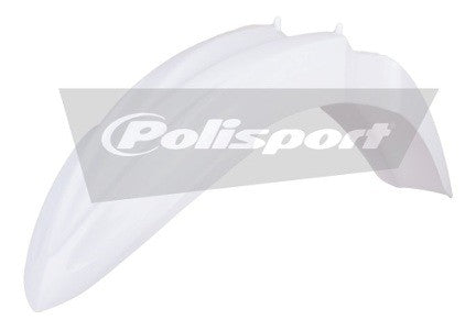 PARAFANGO ANTERIORE POLISPORT PER KAWASAKI KX 85 2014-2025 / BIANCO