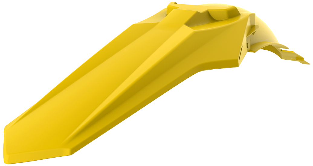 PARAFANGO POSTERIORE GIALLO RM01 PER KIT RESTYLING POLISPORT PER SUZUKI RM 250 2001-2012 / RM