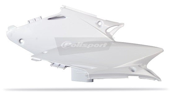 PORTANUMERI LATERALI POLISPORT PER HM CRE 50 2007-2013 / BIANCO