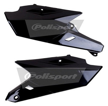 PORTANUMERI LATERALI POLISPORT PER YAMAHA WR 450 F 2016-2018 / NERO