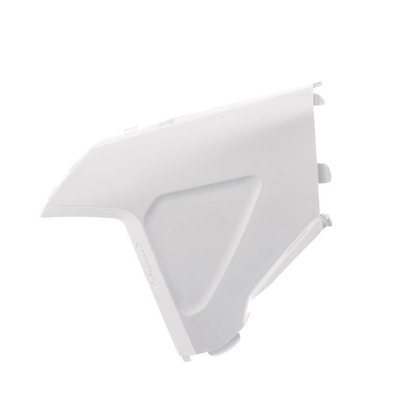COPERCHIO LATERALE CASSA FILTRO POLISPORT PER SHERCO 450 SEF-R 2025-2026 / BIANCO