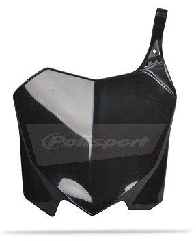 TABELLA PORTANUMERO POLISPORT PER HONDA CRF 450 R 2009-2012 / NERO