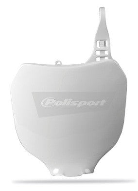 TABELLA PORTANUMERO POLISPORT PER YAMAHA YZ 125 2000-2004 / BIANCO