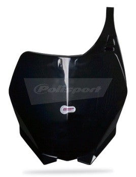 TABELLA PORTANUMERO POLISPORT PER YAMAHA YZ 250 2006-2014 / NERO