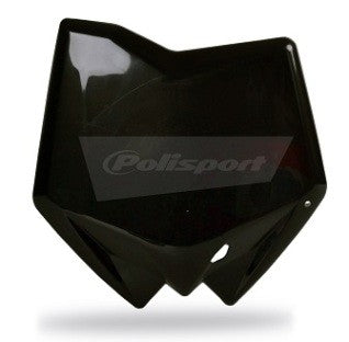 TABELLA PORTANUMERO POLISPORT PER HUSQVARNA TC 450 2006-2010 / NERO