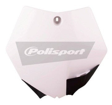 TABELLA PORTANUMERO POLISPORT PER KTM SX 85 2013-2017 / BIANCO