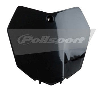 TABELLA PORTANUMERO POLISPORT PER KTM SX-F 450 2013-2015 / NERO