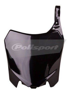 TABELLA PORTANUMERO POLISPORT PER HONDA CRF 250 R 2014-2017 / NERO