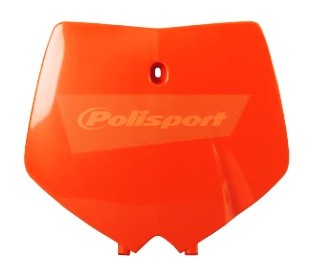TABELLA PORTANUMERO POLISPORT PER KTM SX 250 1999-2002 / ARANCIONE