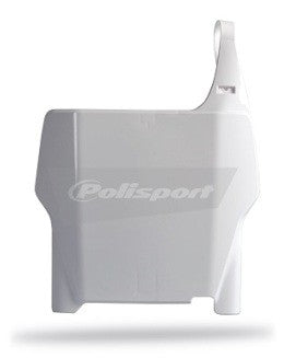 TABELLA PORTANUMERO POLISPORT PER HONDA CR 125 2004-2007 / BIANCO