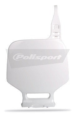 TABELLA PORTANUMERO POLISPORT PER YAMAHA YZ 85 2002-2014 / BIANCO