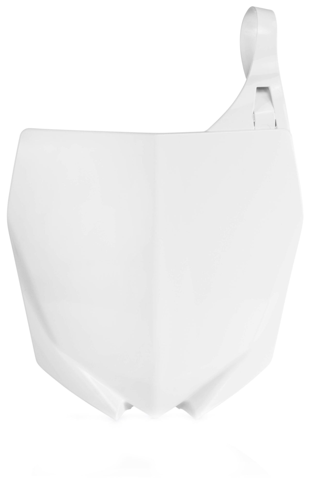 TABELLA PORTANUMERO POLISPORT PER YAMAHA YZ 85 2015-2026 / BIANCO