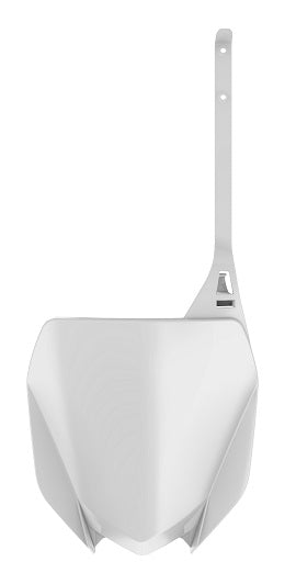 TABELLA PORTANUMERO POLISPORT PER YAMAHA YZ 450 F 2018-2022 / BIANCO