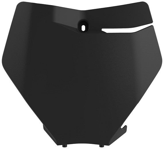 TABELLA PORTANUMERO POLISPORT PER KTM SX 250 2019-2022 / NERO