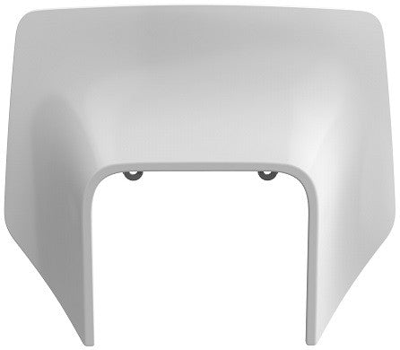 MASCHERINA PORTAFARO POLISPORT PER HUSQVARNA FE 350 2017-2019 / 17-19 BIANCO