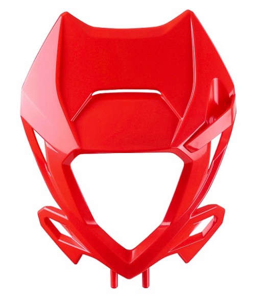 MASCHERINA PORTAFARO POLISPORT PER BETA XTRAINER 250 2020-2026 / 20-24 ROSSO