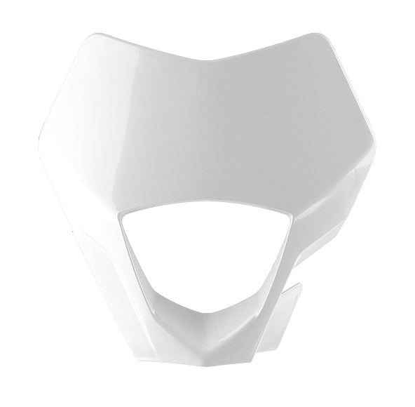 MASCHERINA PORTAFARO POLISPORT PER GAS GAS EC 250 F 2021-2023 / 21-23 BIANCO