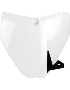 TABELLA PORTANUMERO POLISPORT PER HUSQVARNA TC 125 2014-2015 / BIANCO