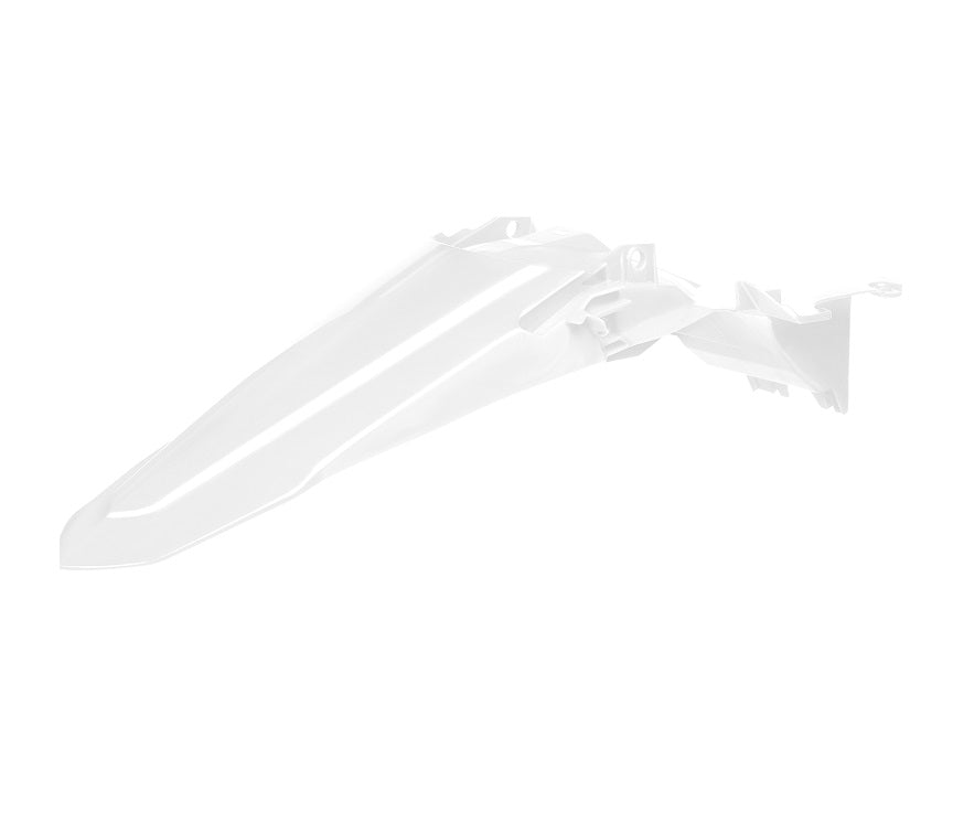 PARAFANGO POSTERIORE POLISPORT PER YAMAHA YZ 250 F 2024-2026 / BIANCO