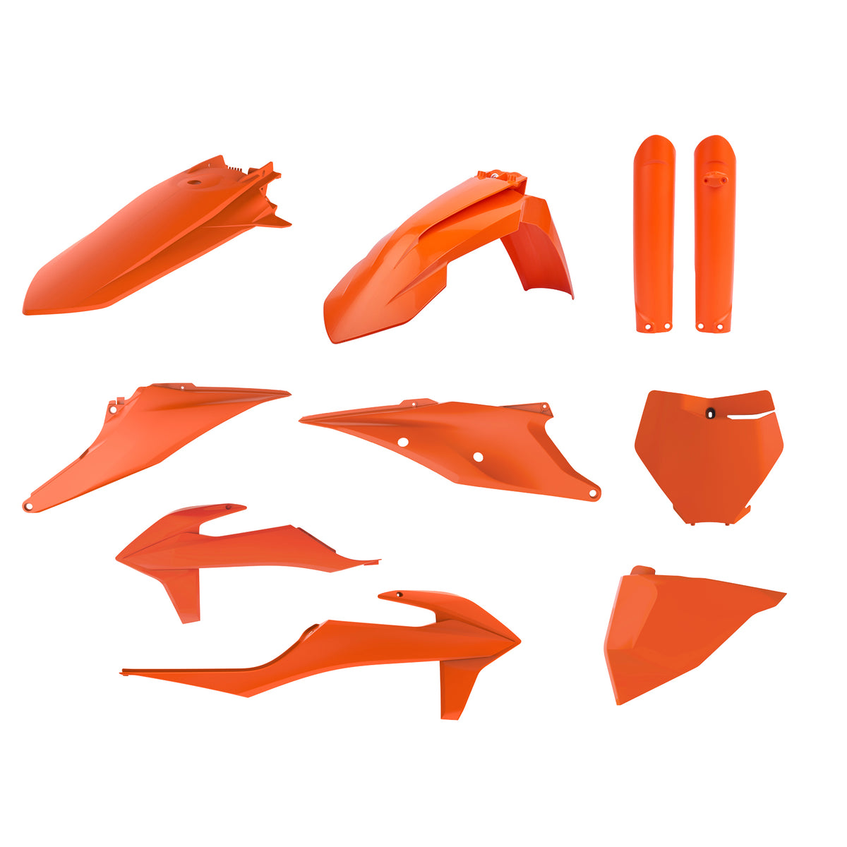 KIT PLASTICHE completo Polisport per Ktm SX 150 2019-2022 / Arancione16