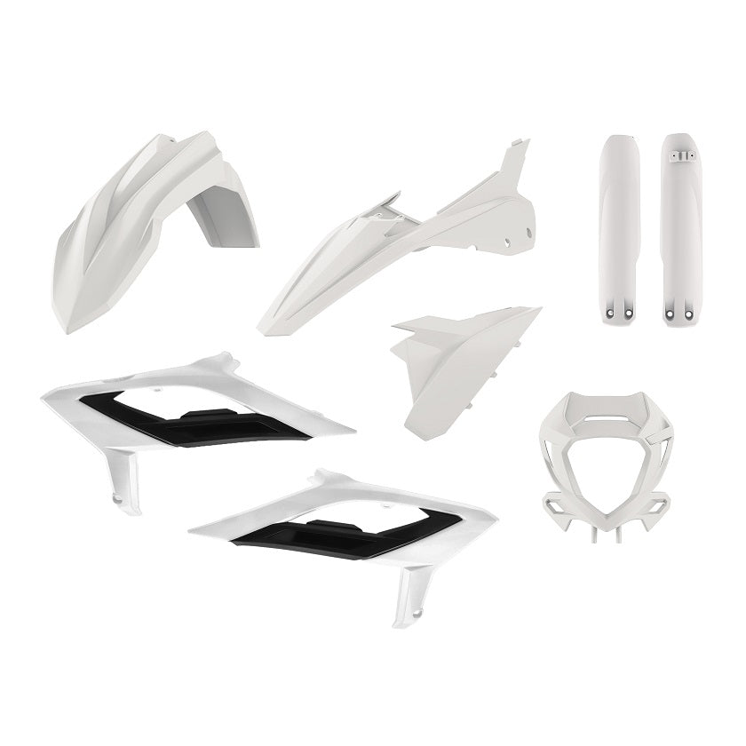 KIT PLASTICHE completo Polisport per Beta RR 250 2023-2024 / Bianco