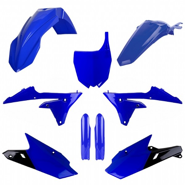 KIT PLASTICHE completo Polisport per Yamaha YZ 250 F 2014-2018 / Blu yam98