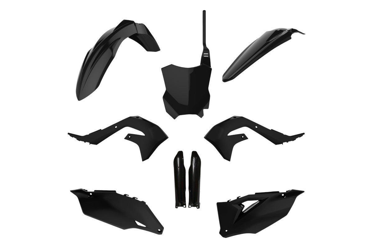 KIT PLASTICHE completo Polisport per Kawasaki KX 250 F 2021-2024 / Nero