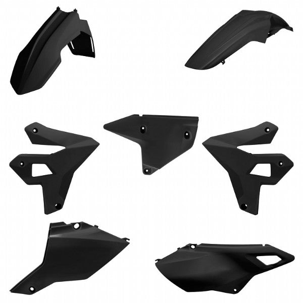 KIT PLASTICHE completo Polisport per Suzuki DRZ 400 E 2000-2024 / restyling DRZ 400 E/S 00-24 Nero