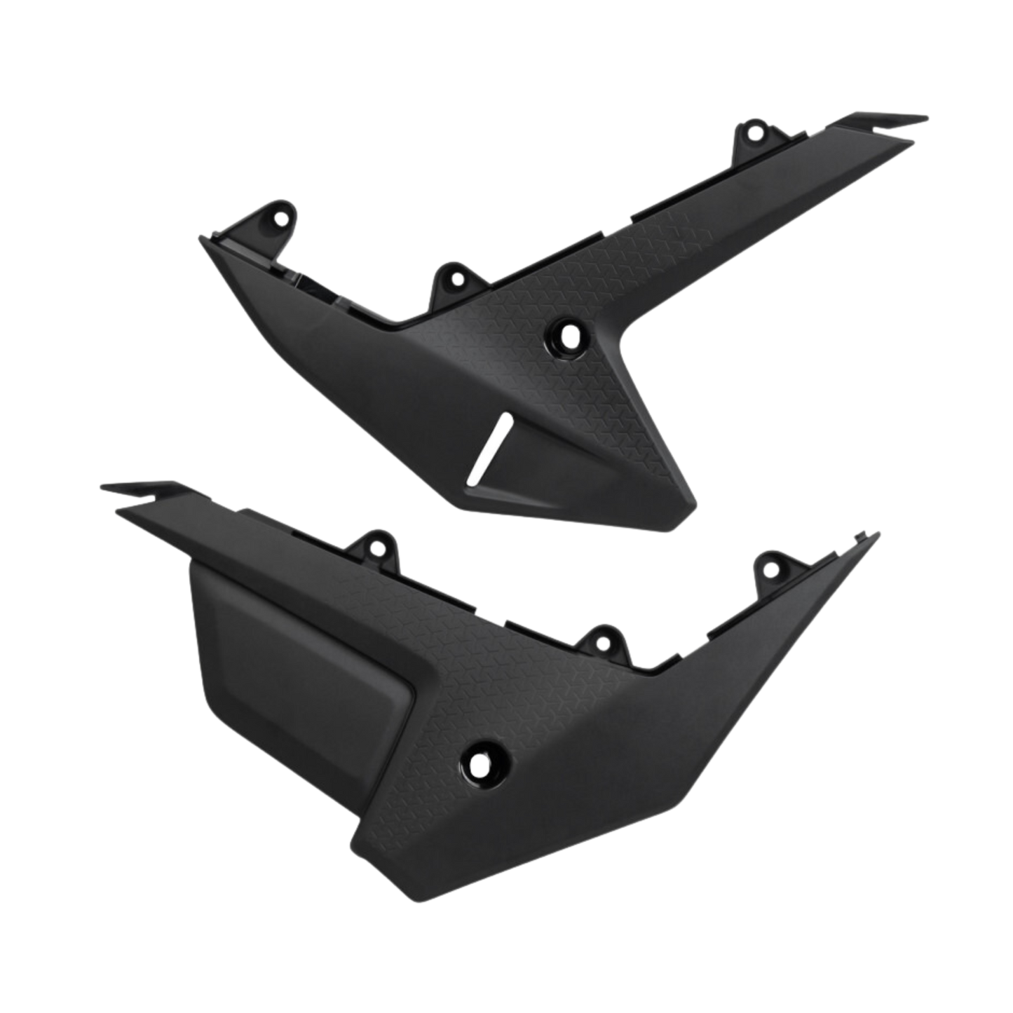 FIANCATINE LATERALI PER HONDA CRF 450R 2025-2025 / NERO / PARTE BASSA