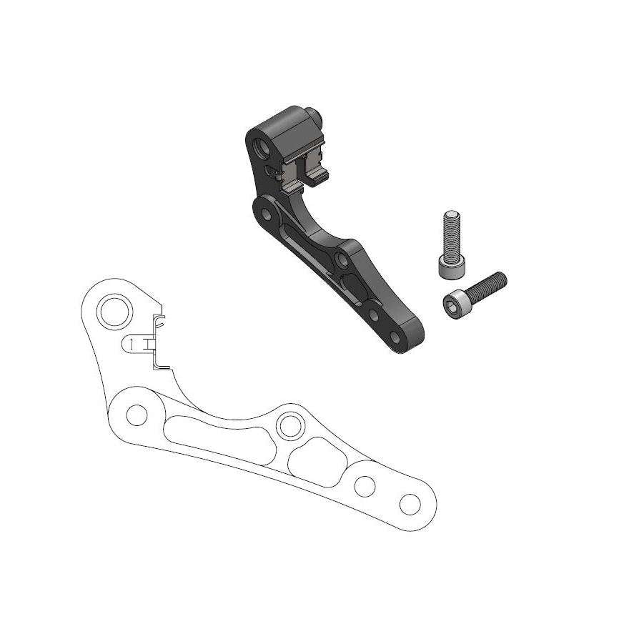 Espaciador de pinza de freno Husqvarna TE 150 20-21 delantero 270 mm - Moto Master