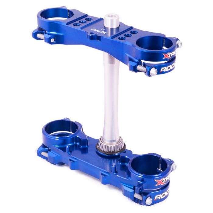 Piastra X-Trig tech blu ROCS Yamaha YZF 450 18-22