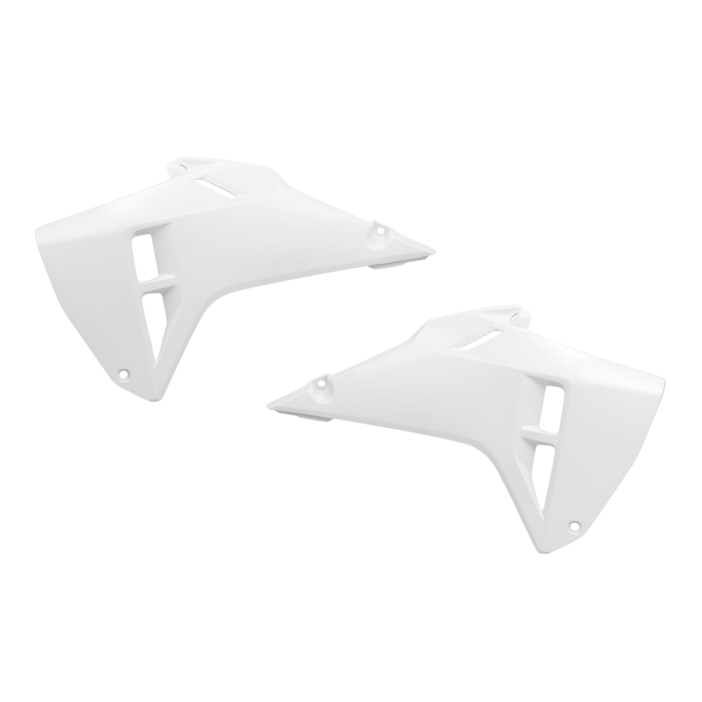 CONVOGLIATORI RADIATORE PER HONDA CRF 450R 2025-2025 / BIANCO 041