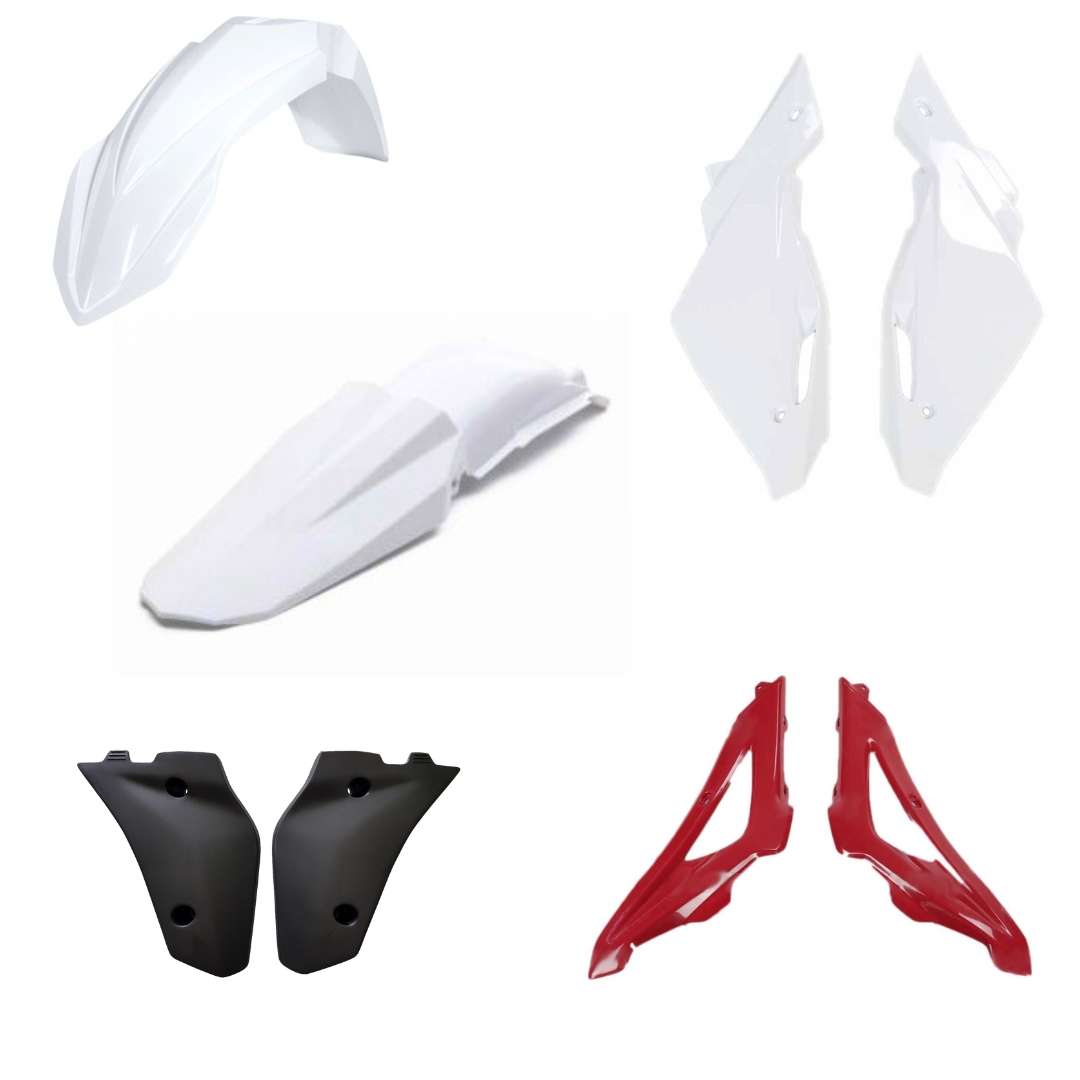 KIT PLASTICHE SPECIAL ROSSO HUSQVARNA SM 125 PARAFANGO YZ 85