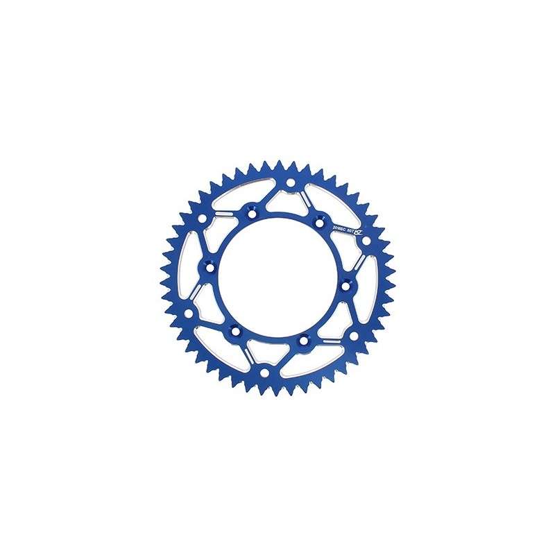 Corona CHT ergal 48 denti blu Yamaha YZF 400 99