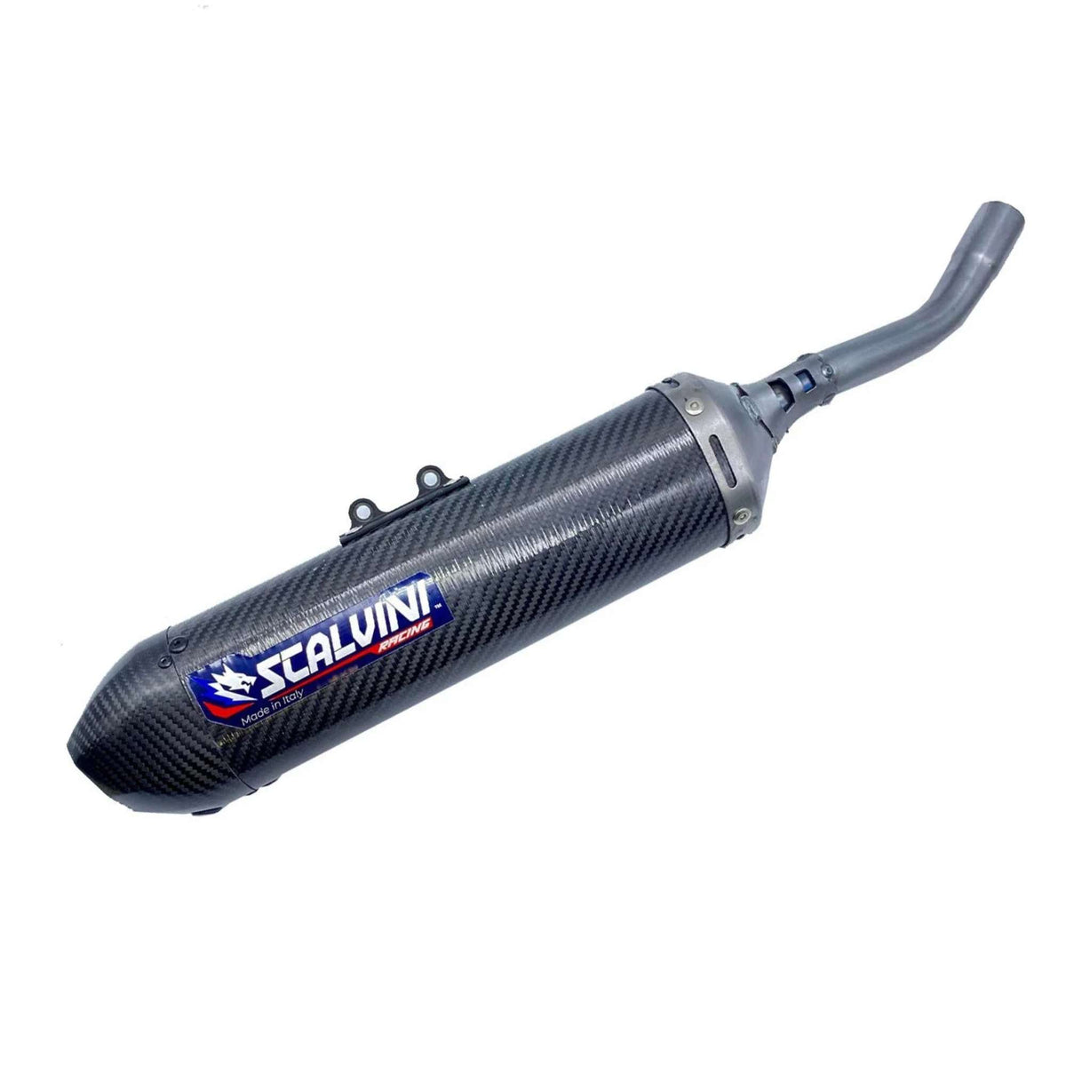 Scarico KTM 300 SX (23-25) Silenziatore ovale full carbon Scalvini